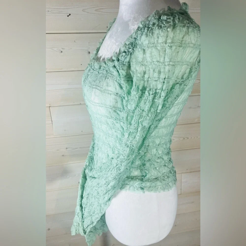 Free‎ People Lace Sheer Top